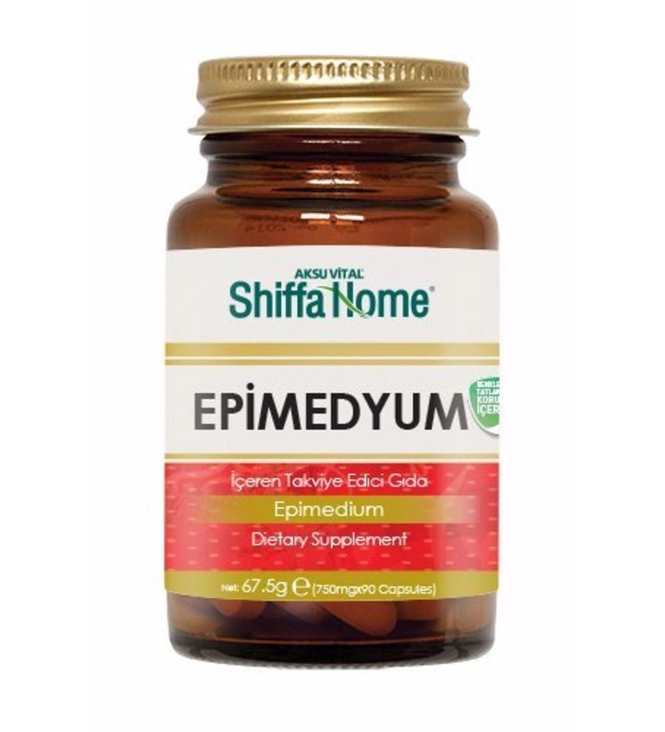 SHİFFA HOME- EPİMEDİUM KAPSÜL - 90  AD - 750 MG