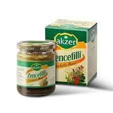 AKZER - ZENCEFİLLİ & ÇÖREK OTLU MACUN 210 GR