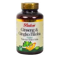 BALEN - GİNSENG & GİNGKO BİLOBA 120 TABLET