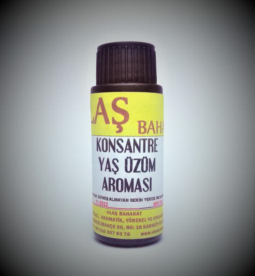 KONSANTRE YAŞ ÜZÜM AROMASI - 10 ML